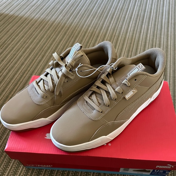 Puma Men's Beige Skate C Buck Sneakers. Size 9. New with box. - Picture 3 of 8